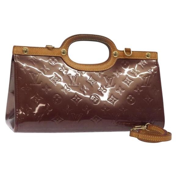 LOUIS VUITTON Vernis Roxbury Drive Hand Bag Violet M93569 - Picture 1 of 16
